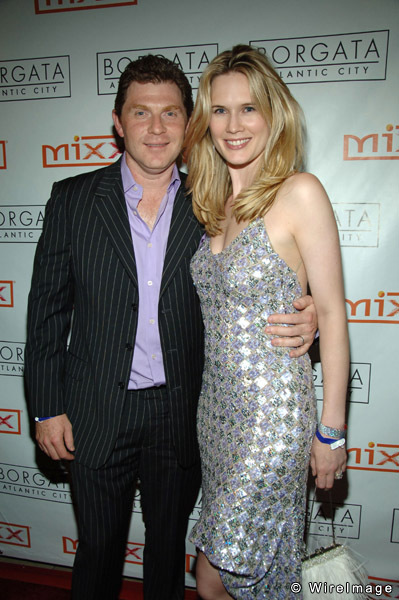 What is the name of the actress Bobby Flay married?